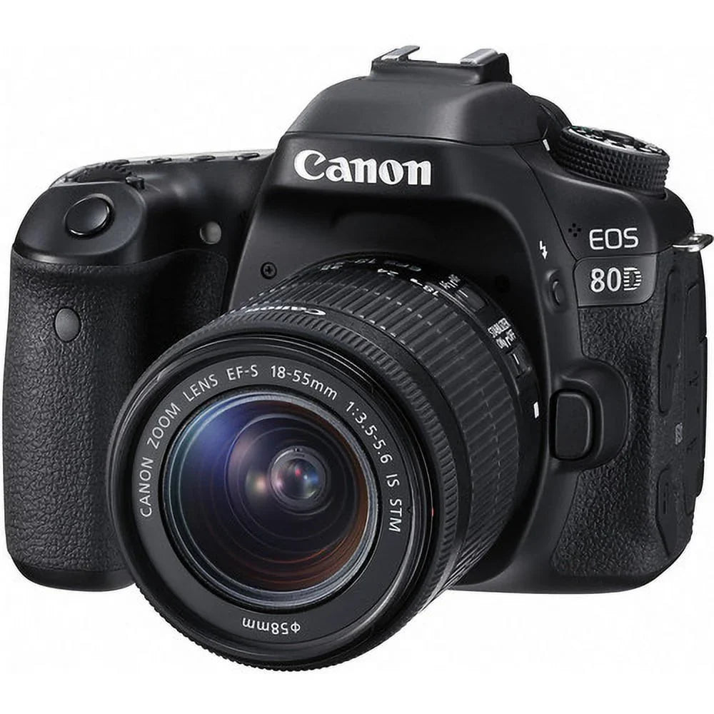 Canon  80D  Camera with 18-55mm Lens + 16GB Expo Advanced Kit