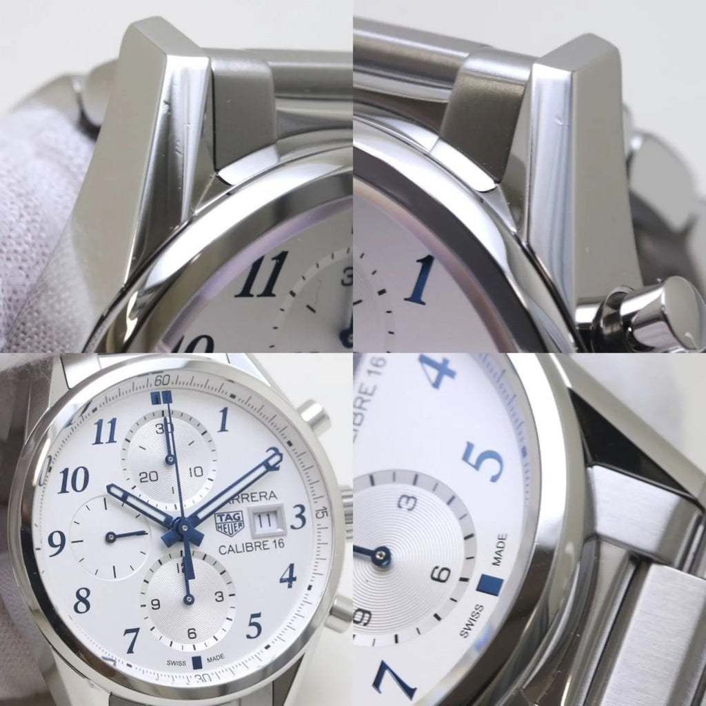 Pre-Owned   Carrera Chronograph Blue Edition . Stainless Steel Men's 39307 (Good)