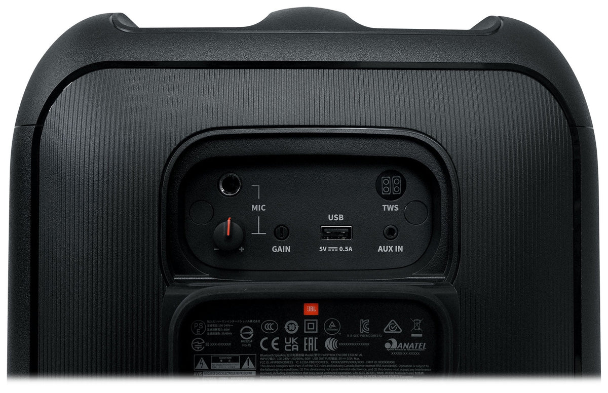 Partybox Encore Essential Portable Compact Party Speaker w  + Microphone