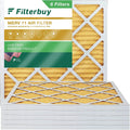 Filterbuy 12x12x1  11 Pleated   Furnace Air Filters (6-Pack)