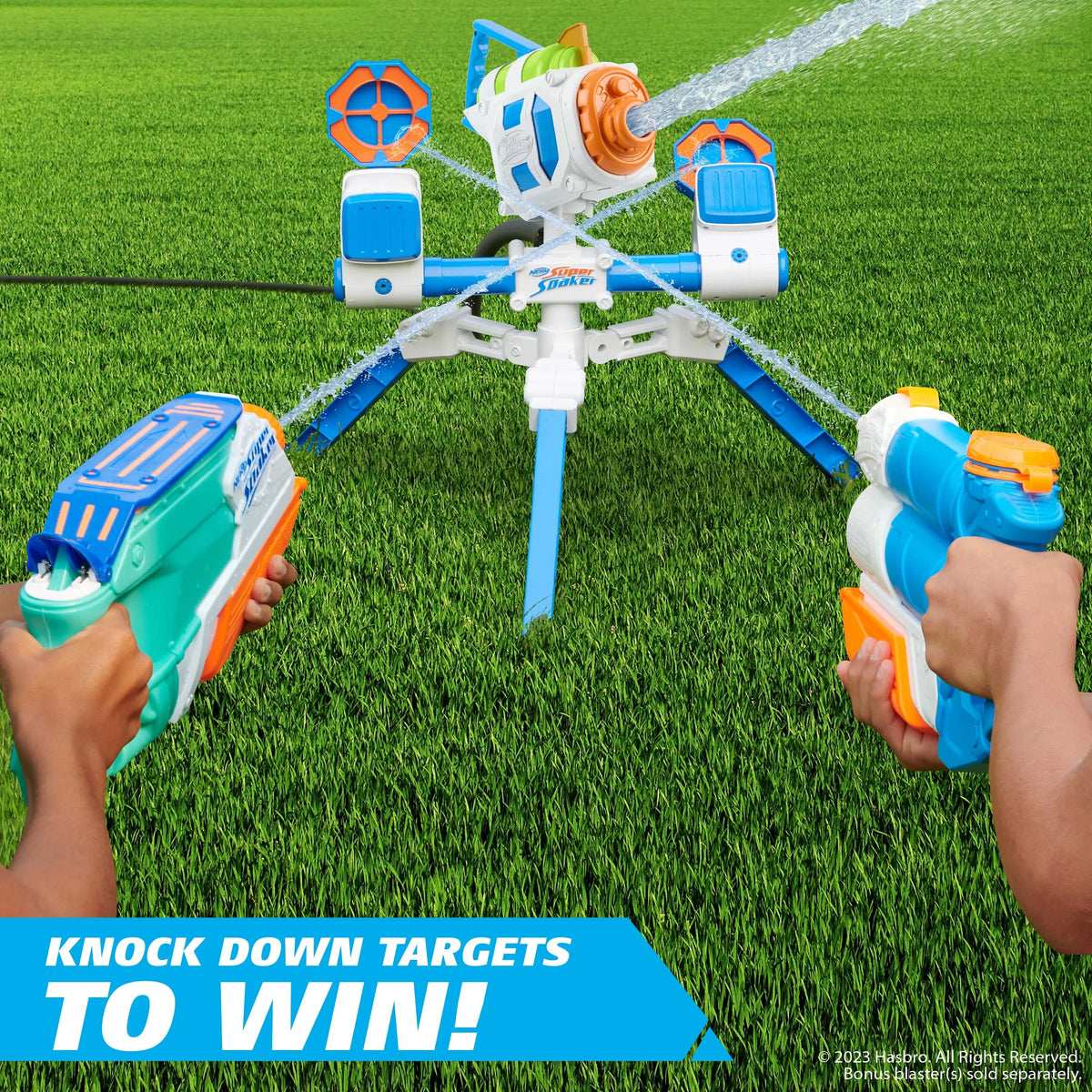 Super Soaker RoboBlaster by WowWee – Automatic Soaker Blasting Machine Drenches You in Water