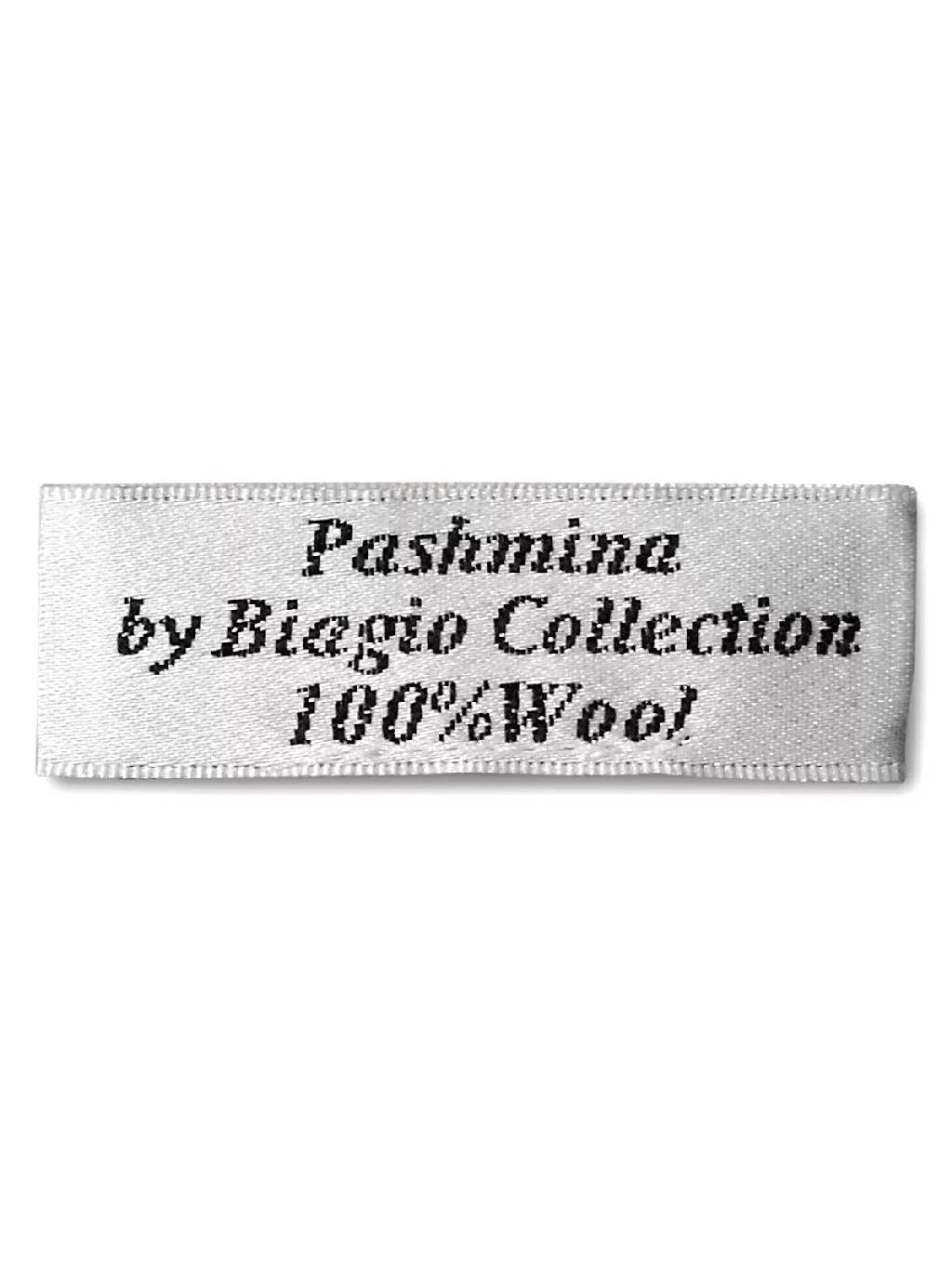 Biagio 100% Wool Pashmina Solid Scarf Hot Pink Fuchsia Color Womens Shawl Wrap