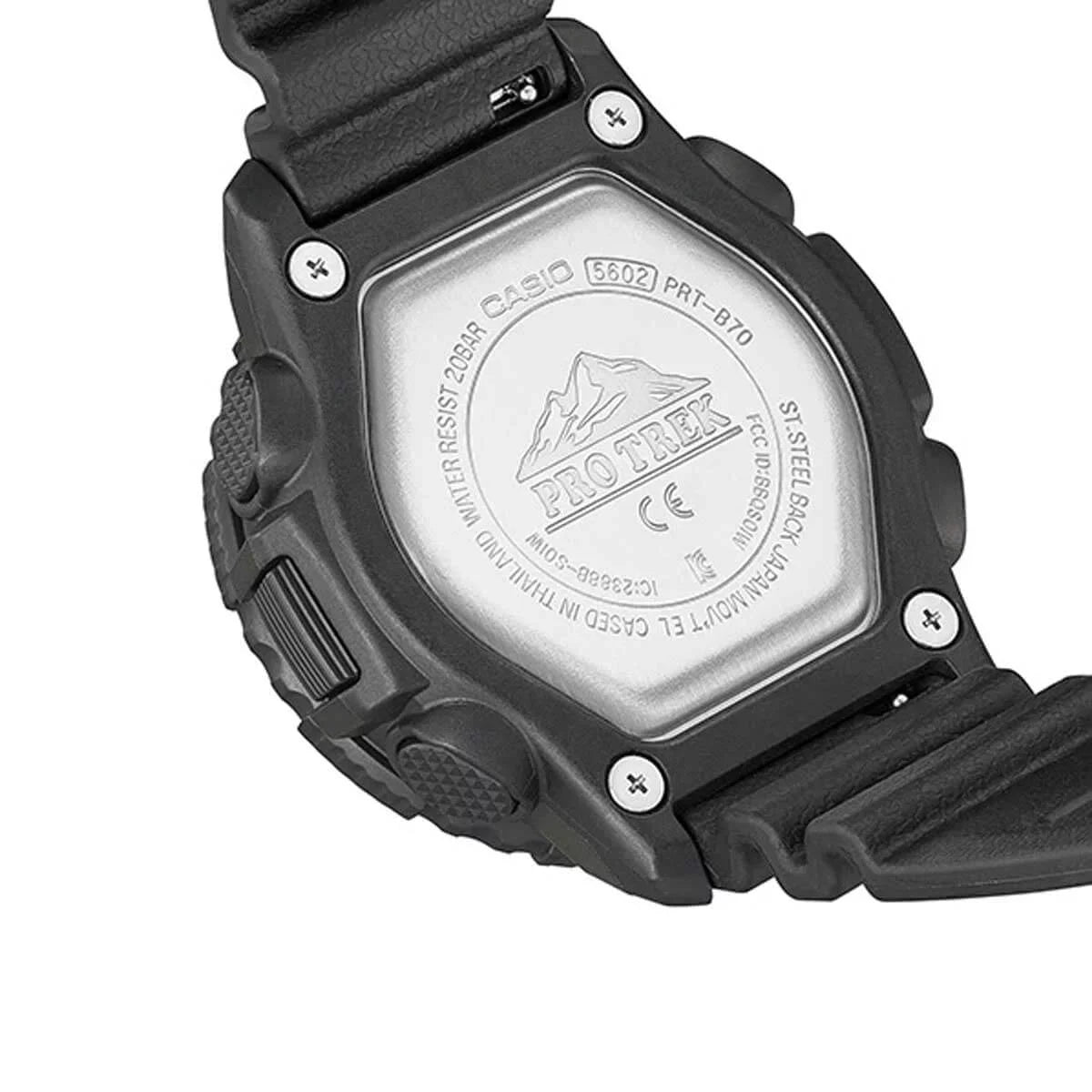 Casio -1 Men's Pro Trek Ana-Digi Dial Resin Strap Watch