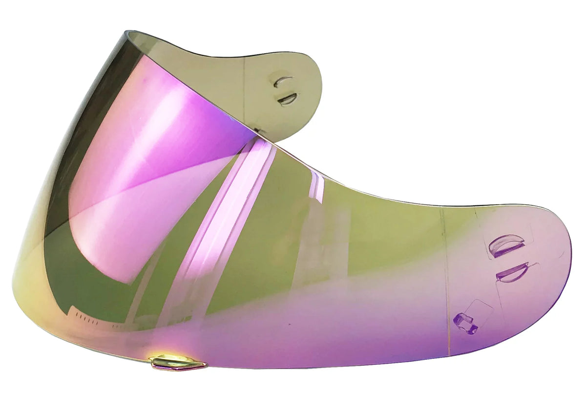 '- 2/- Helmet - Shield Rainbow Mirror