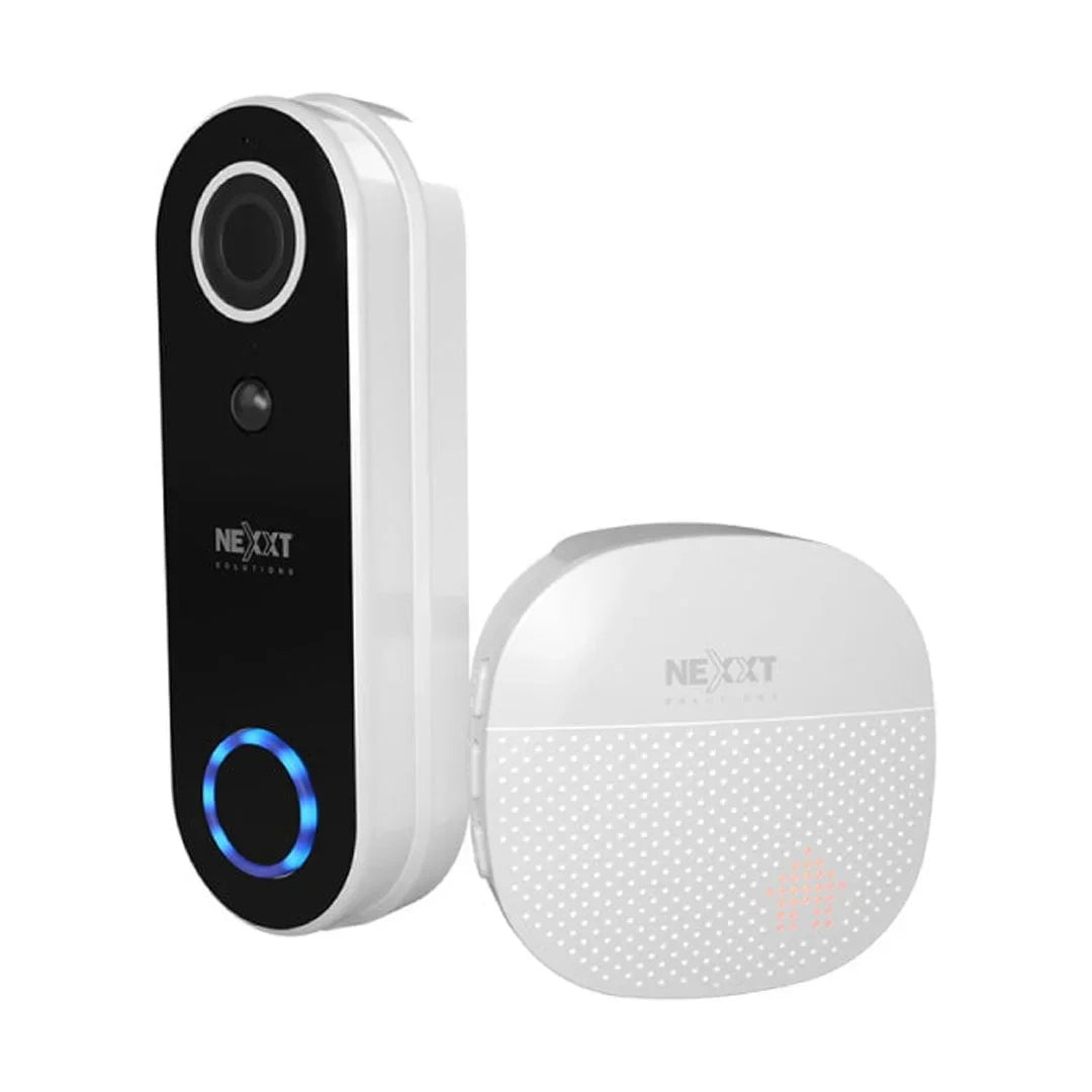 Nexxt - Smart Home Wifi Video Doorbell - White ( - )