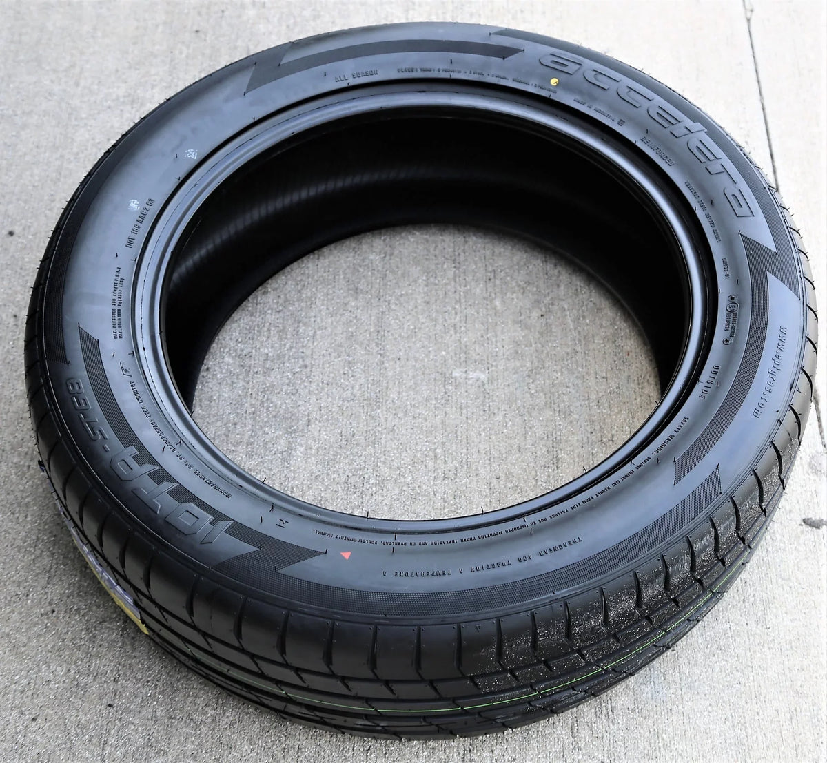 Pair of 2 () Accelera Iota  255/60R19 109H  / Performance Tires Fits: 2010 Buick Enclave , 2021 Lincoln Aviator Base