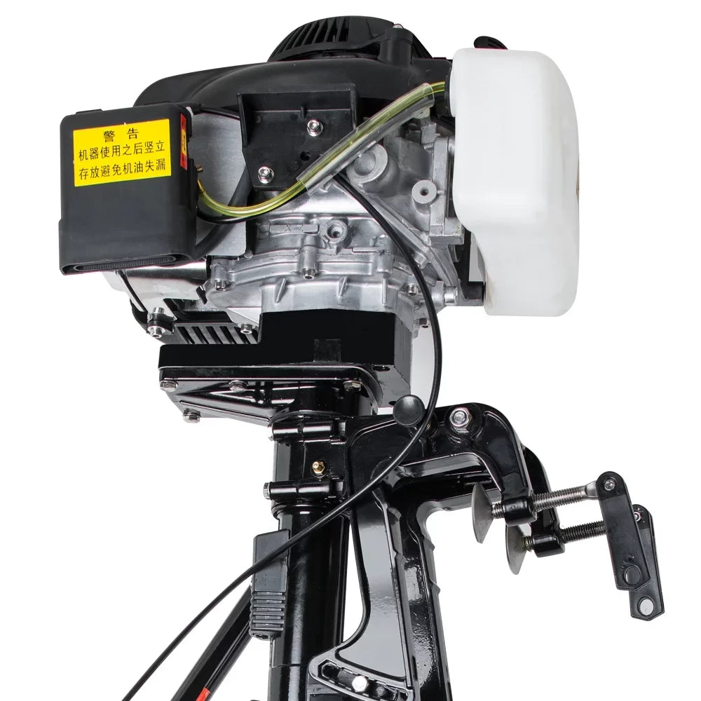 4 Stroke 3.6  Outboard Motor 55CC Boat Engine With Air Cooling System
